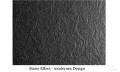 Duschwanne Rechteck Competia black Acryl 100x90 cm Stein Effekt schwarz (id: 1379)