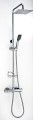 Duschsystem Set Aufputz Duschsäule Regendusche Thermostat Y