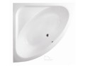 Badewanne Eckbadewanne 148x148 cm Luksja optional: LED-Verkleidung (id: 1400)