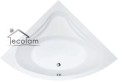 Badewanne Eckbadewanne Mia 130x130 cm Acryl mit LED- Verkleidung (id: 1402)