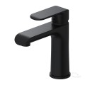 Waschtischarmatur Einhebelmischer Wasserhahn Sacramento schwarz matt Armatur black (id: 1410)