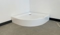 Duschwanne Viertelkreis 90x90 x 16 cm R55 Alex