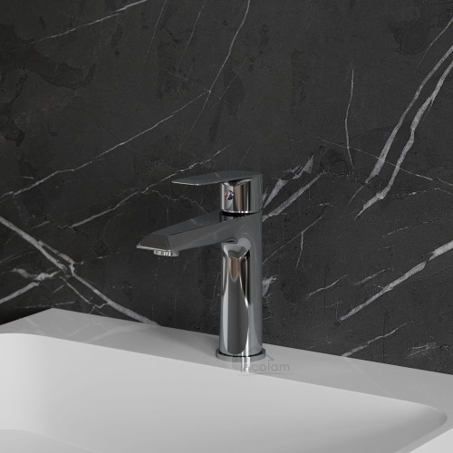 Waschtischarmatur Wasserhahn Einhebelmischer Astoria chrom Armatur modern (id: 1425)