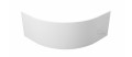 Duschwanne tief Doris 80x80x41 cm Viertelkreis mit Sitz optional: Schürze (id: 1430)