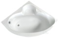 Badewanne Eckwanne Acrylwanne Standard 130 x 130 cm ohne Verkleidung