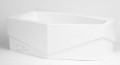 Badewanne Eckbadewanne Marika 140 x 80 cm links
