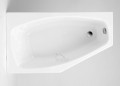 Badewanne Eckbadewanne Marika 140 x 80 cm links
