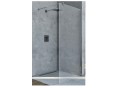 WALK IN Duschkabine transparent Easy-IN Duschabtrennung 100x200 cm Duschwand chrom (id: 1478)