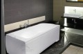 Badewannne Rechteck Majka 150x70 cm optional: Schürze Styroporverkleidung (id: 1488)