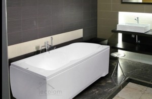Badewannne Rechteck Majka 150x70 cm optional: Schürze Styroporverkleidung