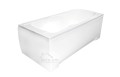 Badewannne Rechteck Majka 150x70 cm optional: Schürze Styroporverkleidung (id: 1488)