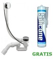 Badewannne Rechteck Majka 150x70 cm optional: Schürze Styroporverkleidung (id: 1488)