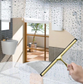 Badwischer 25 cm golden Duschabzieher Abzieher Fensterwischer Glasabzieher Edelstahl