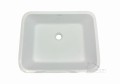 Aufsatzwaschbecken 50 x 40 cm Waschschale Glamour Mineralguss Assos gold Brokat
