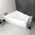 Badewanne Eckbadewanne Trapezwanne Intima Duo 180 x 125 cm links
