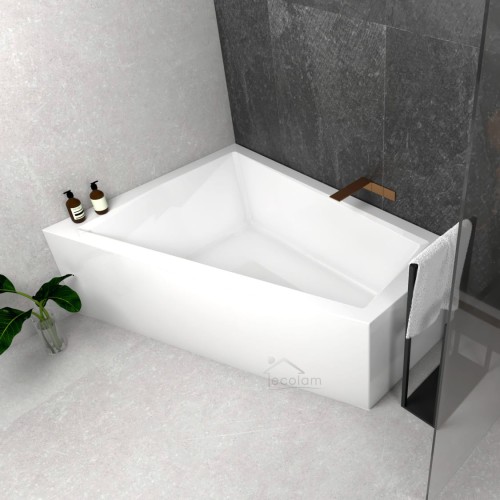 Badewanne Eckbadewanne Trapezwanne Intima Duo 180 x 125 cm links