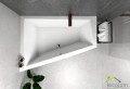 Badewanne Eckbadewanne Trapezwanne Intima Duo 180 x 125 cm links