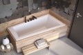 Badewanne Eckbadewanne Trapezwanne Intima Duo 180 x 125 cm rechts