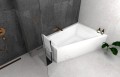 Badewanne Eckbadewanne Trapezwanne Intima Duo 180 x 125 cm rechts