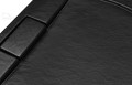 flache Duschwanne Rechteck Axim black 100x90 cm Stone Effect schwarz Stein (id: 1581)