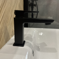 Waschtischarmatur Badarmatur Parma BLACK für Waschbecken schwarz (id: 667)