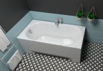 Badewanne Rechteck 170x70 cm Gracja