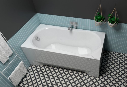 Badewanne Rechteck 170x70 cm Gracja