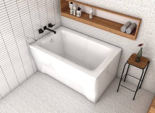 Badewanne Rechteck Talia 100x70 cm