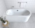 Badewanne Eckbadewanne Avita 150x75 cm links + Kopfkissen Mare (id: 1611)