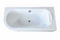 Badewanne Eckbadewanne Avita 180x80 cm rechts + Kopfkissen Mare (id: 1619)