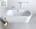 Badewanne Eckbadewanne Avita 150x75 cm links + Kopfkissen Mare (id: 1611)