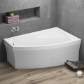 Badewanne Frida 160x105 cm rechts Eckwanne (id: 1625)