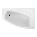Badewanne Frida 160x105 cm rechts Eckwanne (id: 1625)