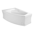 Badewanne Eckwanne Frida 160x105 cm links (id: 1626)