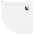 Duschwanne Viertelkreis 90 x 90 x 5,5 cm R55 Aron