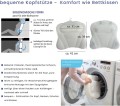 Badewanne Eckwanne Mia 140x140 cm + Kopfkissen Mare (id: 1656)