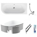 Badewanne Eckbadewanne Avita 150x75 cm rechts (id: 460)