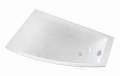 Badewanne Acrylwanne Eckwanne Hela 150x90 cm links + Siphon Viega