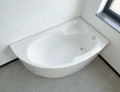 Badewanne Eckwanne Carmen 170x100 cm rechts + Siphon Viega