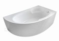 Badewanne Eckwanne Carmen 170x100 cm rechts + Siphon Viega