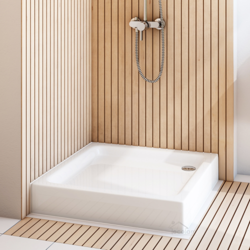 Duschwanne Brausewanne Duschtasse Brausewanne Viereck 70x70 x 17 cm Grando Plus