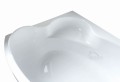 Badewanne Eckbadewanne Ada 160x100 cm links + Handgriffe