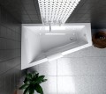 Badewanne Eckbadewanne Trapez 150 x 100 cm Rita links
