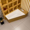 Badewanne Eckbadewanne Trapez 160 x 100 cm Rita rechts