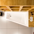 Badewanne Eckbadewanne Trapez 160 x 100 cm Rita rechts