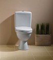 WC Set Toilette Merida Bodenstehend Tiefspüler Spülkasten Sitz