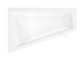 Badewanne Eckbadewanne Trapez 150 x 100 cm Rita links