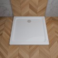 flache Duschwanne Duschtasse Brausewanne Max 80 x 80 x 5,5 cm + Siphon