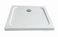 flache Duschwanne Duschtasse Brausewanne Max 80 x 80 x 5,5 cm + Siphon