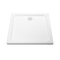 flache Duschwanne Duschtasse Brausewanne Max 80 x 80 x 5,5 cm + Siphon